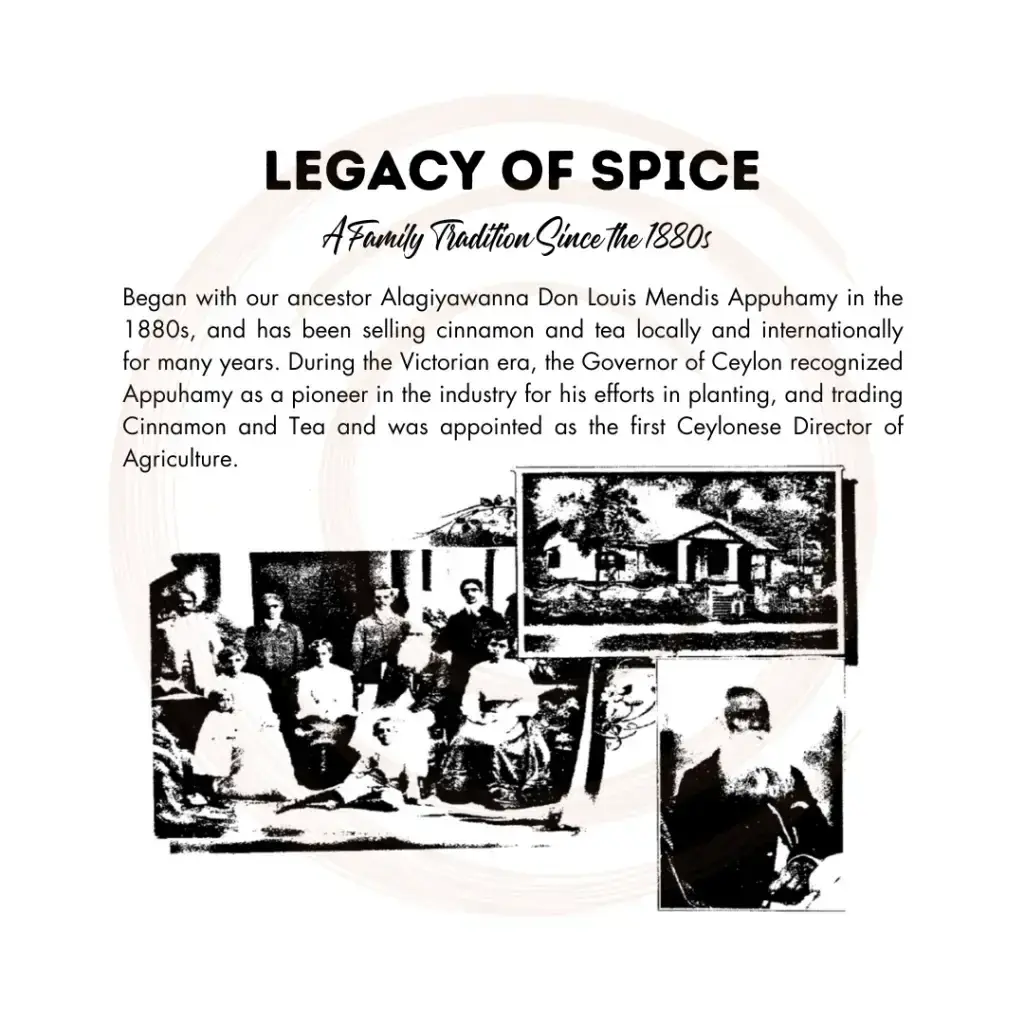 Legacy of spice and family tradition